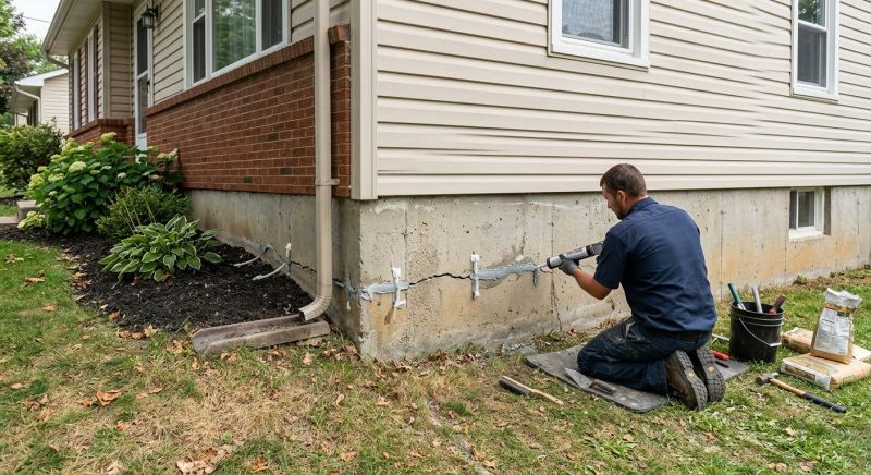 Cracked Foundation Repair in Daytona Beach, FL