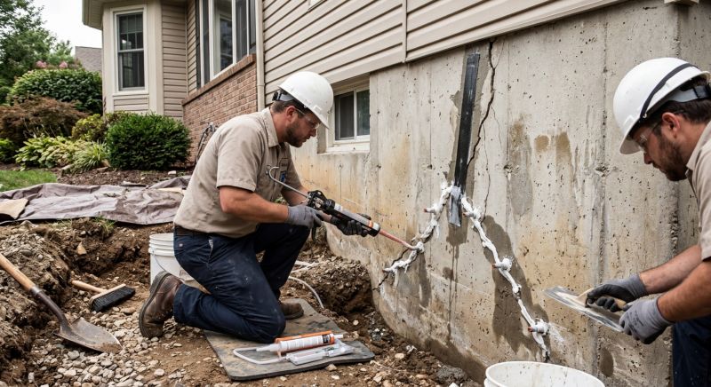 Cracked Foundation Repair in Palm Coast, FL