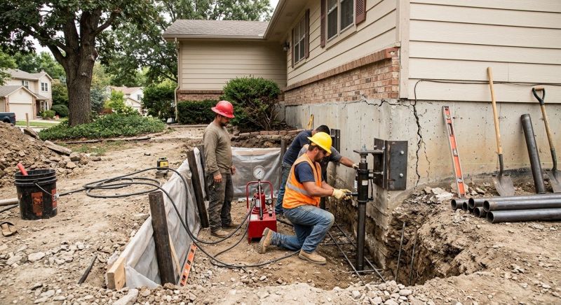 Cracked Foundation Repair in Volusia County, FL