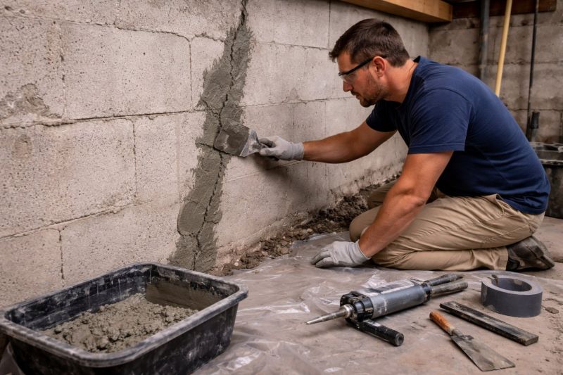 Foundation Crack Repair in New Smyrna Beach, FL