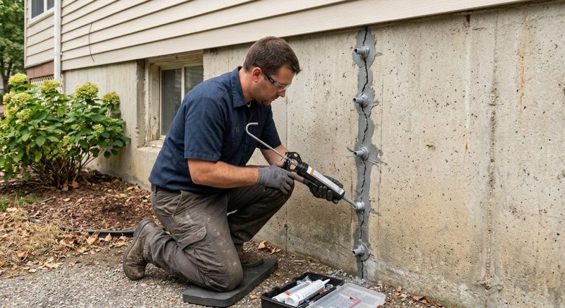 Foundation Crack Sealing in Ormond Beach, FL