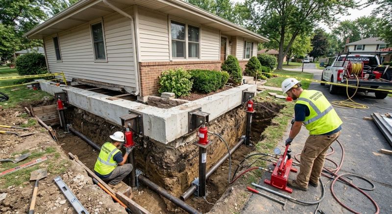 Foundation Jacking in Daytona Beach, FL