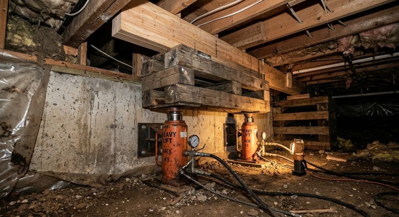Foundation Jacking in Deland, FL