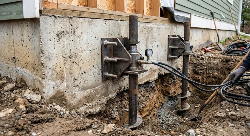 Foundation Pier Leveling in Ormond Beach, FL