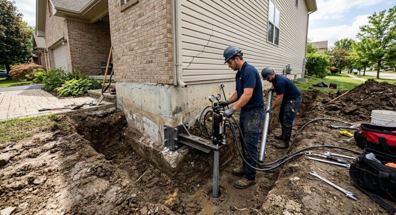 Foundation Settlement Repair in Ormond Beach, FL