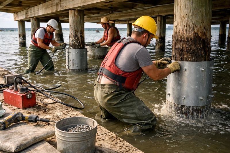 Piling Repair in Ormond Beach, FL
