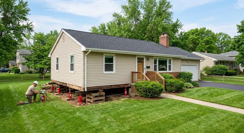 Sinking Foundation Lifting in Ormond Beach, FL